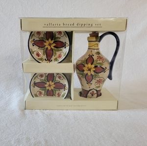 Vintage New In Packaging Vallarta Bread Dipping Set
